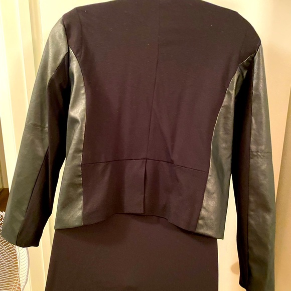 Maurice’s size “2” zippered black jacket $30 - Picture 3 of 8